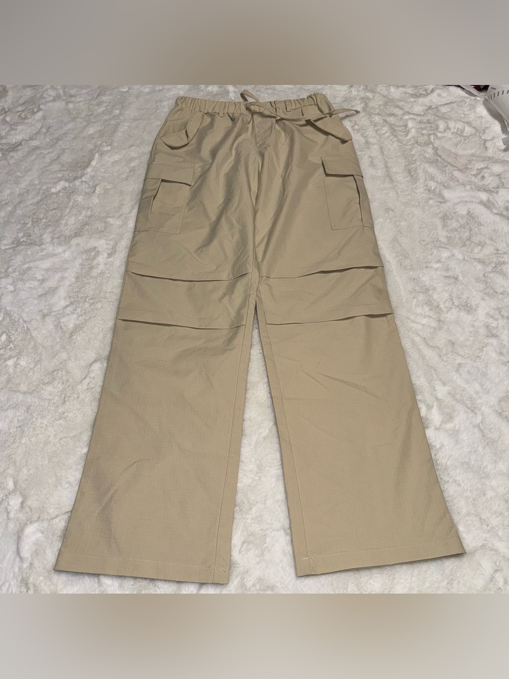 NEW FashionNova bad habits slouchy cargo parachute pants